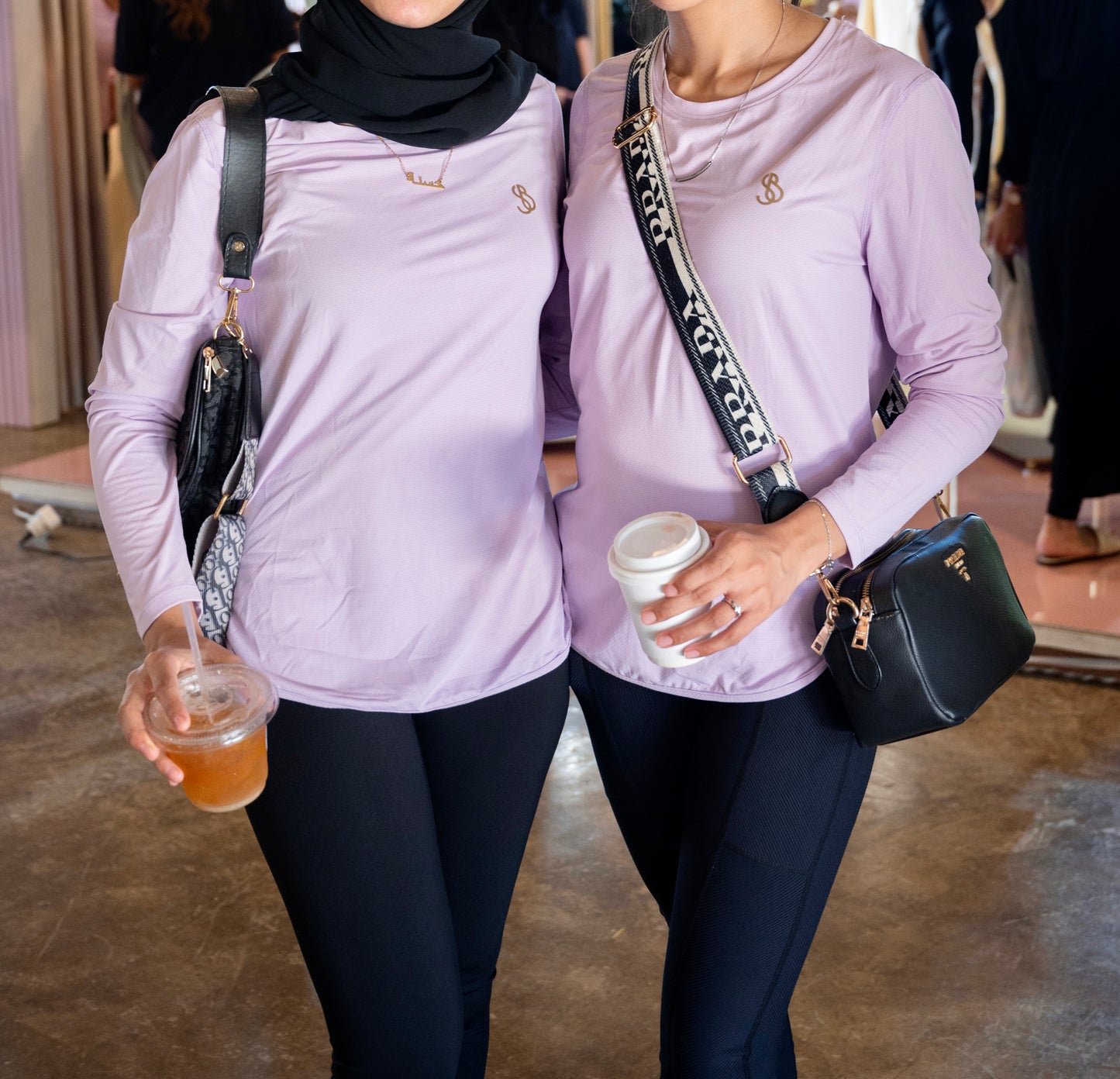 Lilac Long Sleeve Top-Wellness Day Edition