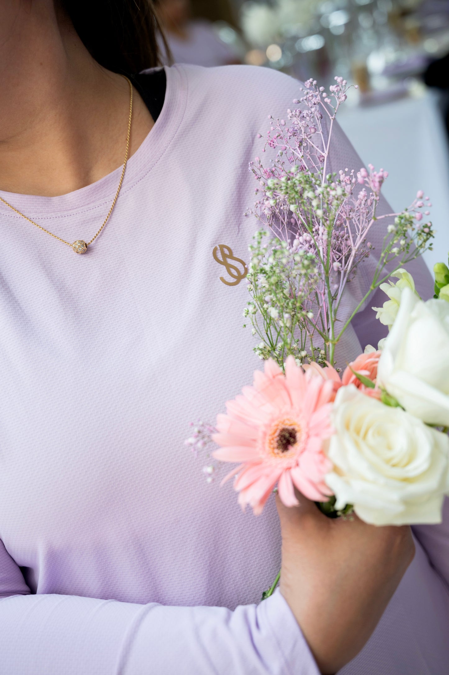 Lilac Long Sleeve Top-Wellness Day Edition