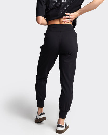 Jet Black Modest Jogger