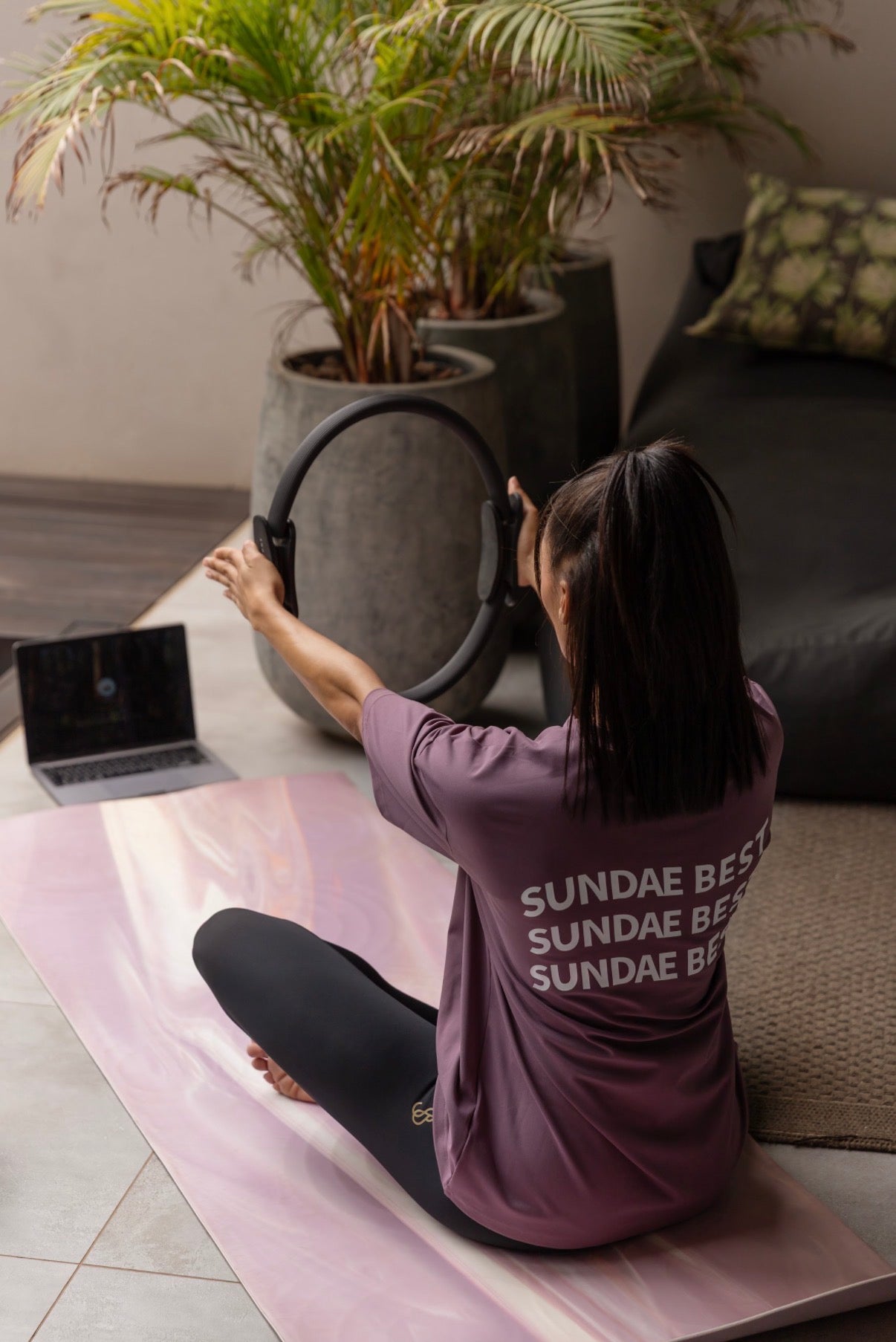 Purple Modest T Shirt