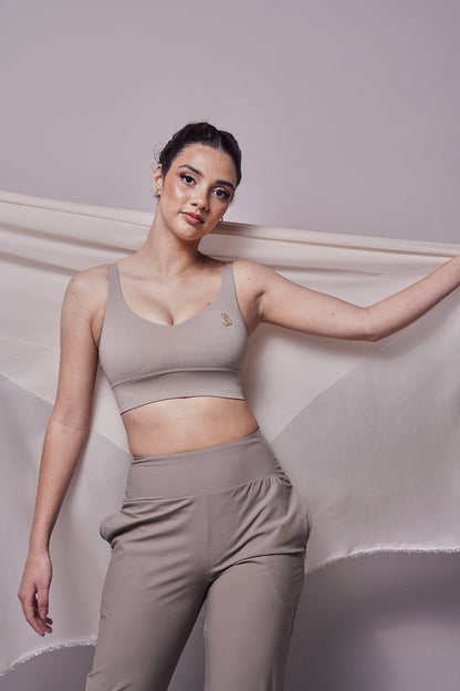 Hazelnut Barre Bra