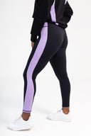 Legging - Purple and Black