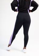 Legging - Purple and Black