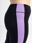 Legging - Purple and Black