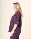 Modest Top - Vintage Plum