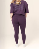 Modest Legging - Vintage Plum