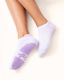 Pilates Low Rise Grip Sock - Lilac