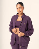 Modest Active Jacket - Vintage Plum