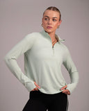 Quarter-Zip Top - Chiffon Melon (PRE-ORDER)